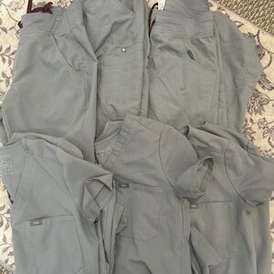 Figs Grey Scrub Sets